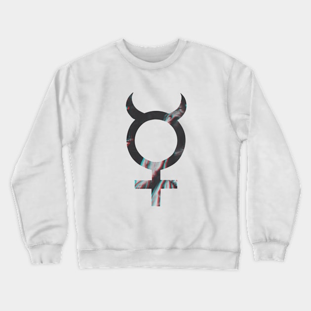 devil Crewneck Sweatshirt by DarkCry